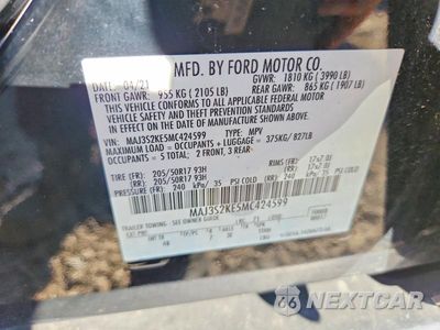 Zdjęcie 12 z 12 samochodu: 2021 FORD ECOSPORT TITANIUM VIN:MAJ3S2KE5MC424599 - miniatura