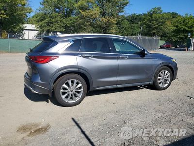 Trzecie zdjęcie samochodu z tyłu: 2021 INFINITI QX50 ESSENTIAL VIN:3PCAJ5CB4MF107541 - miniatura