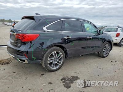 Trzecie zdjęcie samochodu z tyłu: 2017 ACURA MDX ADVANCE VIN:5FRYD4H83HB043686 - miniatura