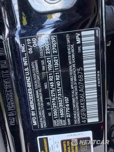 Zdjęcie 10 z 12 samochodu: 2020 MERCEDES-BENZ GLE 350 4MATIC VIN:4JGFB4KB6LA076875 - miniatura