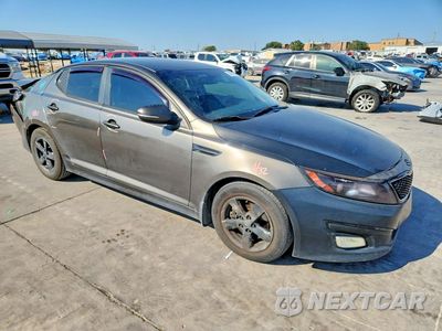 Czwarte zdjęcie samochodu z boku: 2014 KIA OPTIMA LX VIN:5XXGM4A71EG271144 - miniatura