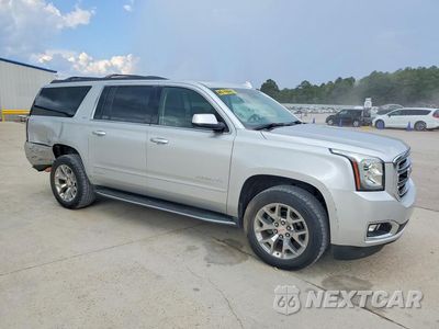 Czwarte zdjęcie samochodu z boku: 2018 GMC YUKON XL C1500 SLT VIN:1GKS1GKC4JR373291 - miniatura