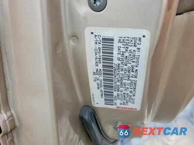Zdjęcie 12 z 12 samochodu: 2001 TOYOTA CAMRY LE VIN:JT2BG22K010570508 - miniatura