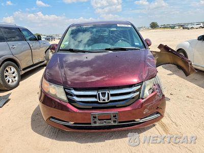 Piąte zdjęcie samochodu w środku: 2014 HONDA ODYSSEY EX VIN:5FNRL5H44EB136210 - miniatura