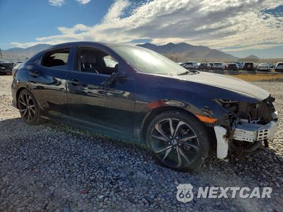 Czwarte zdjęcie samochodu z boku: 2018 HONDA CIVIC SPORT TOURING VIN:SHHFK7H91JU404765 - miniatura