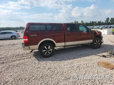 Trzecie zdjęcie samochodu z tyłu: 2007 FORD F150 SUPERCREW VIN:1FTPW14V57KC34951 - miniatura