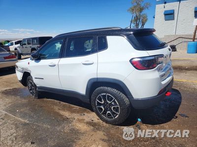 Drugie zdjęcie samochodu z przodu: 2025 JEEP COMPASS TRAILHAWK VIN:3C4NJDDNXST564504 - miniatura
