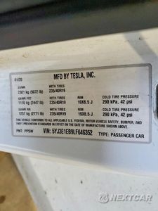 Zdjęcie 12 z 12 samochodu: 2020 TESLA MODEL 3 VIN:5YJ3E1EB9LF646352 - miniatura