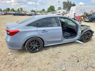 Trzecie zdjęcie samochodu z tyłu: 2024 HONDA CIVIC SPORT VIN:2HGFE2F59RH552195 - miniatura
