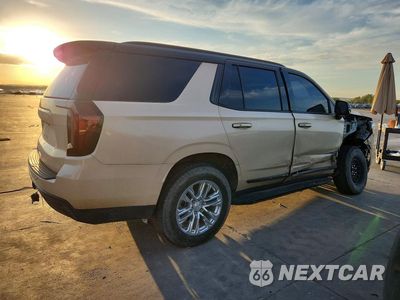 Trzecie zdjęcie samochodu z tyłu: 2022 GMC YUKON SLT VIN:1GKS1BKD9NR328140 - miniatura