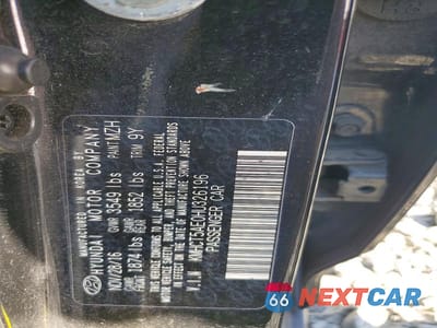 Zdjęcie 12 z 12 samochodu: 2017 HYUNDAI ACCENT SE VIN:KMHCT5AE0HU326196 - miniatura