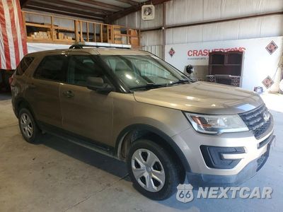 Czwarte zdjęcie samochodu z boku: 2017 FORD EXPLORER POLICE INTERCEPTOR VIN:1FM5K8AR0HGD25614 - miniatura