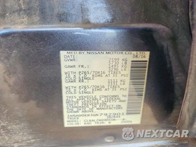 Zdjęcie 12 z 12 samochodu: 2016 NISSAN FRONTIER SV VIN:1N6AD0ER3GN792901 - miniatura