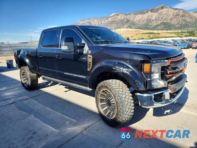 Czwarte zdjęcie samochodu z boku: 2021 FORD F250 SUPER DUTY VIN:1FT8W2BT4MED15543 - miniatura