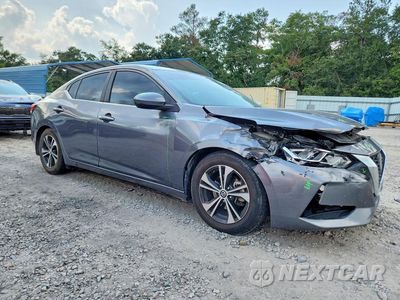 Czwarte zdjęcie samochodu z boku: 2021 NISSAN SENTRA SV VIN:3N1AB8CV1MY252150 - miniatura