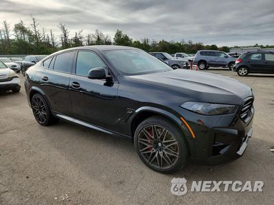 Czwarte zdjęcie samochodu z boku: 2026 BMW X6 M COMPETITION VIN:5YM23ET06T9397116 - miniatura