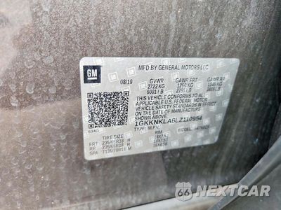 Zdjęcie 13 z 13 samochodu: 2020 GMC ACADIA SLE VIN:1GKKNKLA6LZ110954 - miniatura