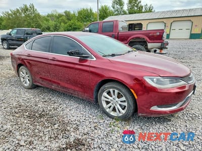 Czwarte zdjęcie samochodu z boku: 2015 CHRYSLER 200 LIMITED VIN:1C3CCCAB4FN641237 - miniatura