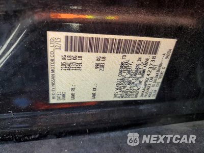 Zdjęcie 12 z 12 samochodu: 2016 NISSAN MAXIMA 3.5 SL VIN:1N4AA6AP9GC423738 - miniatura