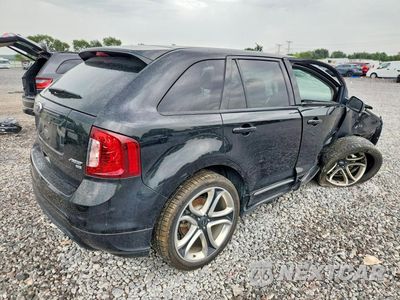 Trzecie zdjęcie samochodu z tyłu: 2013 FORD EDGE SPORT VIN:2FMDK4AKXDBC25271 - miniatura