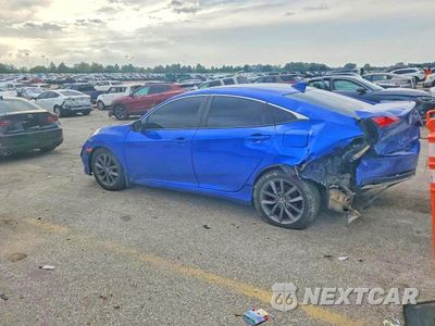 Drugie zdjęcie samochodu z przodu: 2020 HONDA CIVIC EX VIN:19XFC1F32LE001607 - miniatura