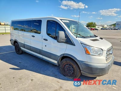 Czwarte zdjęcie samochodu z boku: 2017 FORD TRANSIT T-350 VIN:1FBZX2ZM8HKB14515 - miniatura