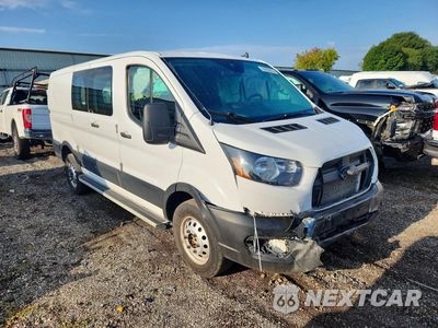 Czwarte zdjęcie samochodu z boku: 2023 FORD TRANSIT T-250 DELIVERY VAN VIN:1FTBR2Y87PKA79444 - miniatura