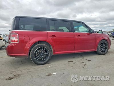 Trzecie zdjęcie samochodu z tyłu: 2014 FORD FLEX SEL VIN:2FMGK5C86EBD11019 - miniatura