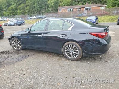 Drugie zdjęcie samochodu z przodu: 2018 INFINITI Q50 3.0T LUXE VIN:JN1EV7AP8JM350985 - miniatura