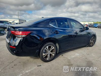 Trzecie zdjęcie samochodu z tyłu: 2021 NISSAN SENTRA SV VIN:3N1AB8CV1MY242931 - miniatura
