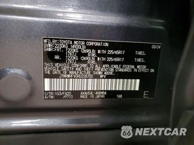 Zdjęcie 13 z 13 samochodu: 2024 TOYOTA RAV4 HYBRID XLE VIN:JTMRWRFV0RD228700 - miniatura