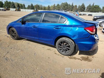 Drugie zdjęcie samochodu z przodu: 2013 HONDA CIVIC LX VIN:19XFB2F57DE072975 - miniatura