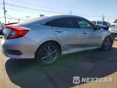 Trzecie zdjęcie samochodu z tyłu: 2020 HONDA CIVIC EX VIN:19XFC1F3XLE216992 - miniatura