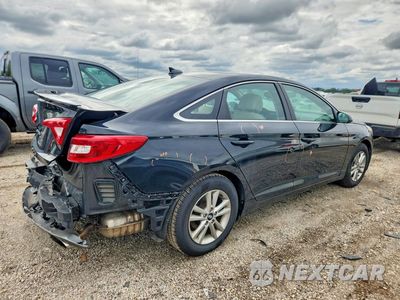Trzecie zdjęcie samochodu z tyłu: 2017 HYUNDAI SONATA SE VIN:5NPE24AF6HH523063 - miniatura