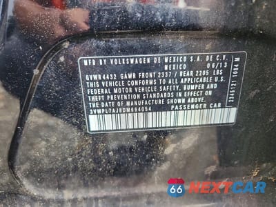 Zdjęcie 12 z 12 samochodu: 2013 VOLKSWAGEN JETTA TDI VIN:3VWPL7AJ8DM694054 - miniatura