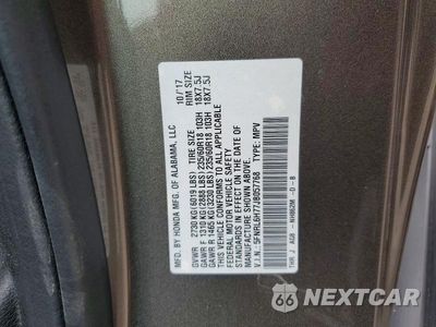 Zdjęcie 13 z 13 samochodu: 2018 HONDA ODYSSEY EXL VIN:5FNRL6H77JB057768 - miniatura