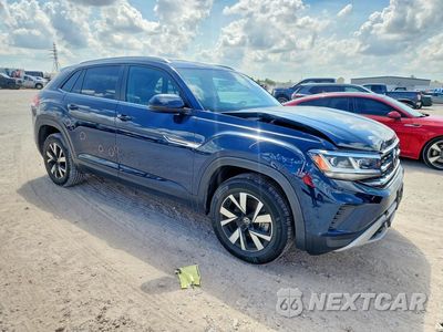 Czwarte zdjęcie samochodu z boku: 2021 VOLKSWAGEN ATLAS CROSS SPORT SE VIN:1V2DC2CA9MC234455 - miniatura