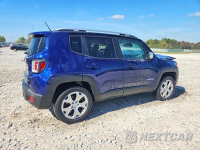 Trzecie zdjęcie samochodu z tyłu: 2016 JEEP RENEGADE LIMITED VIN:ZACCJBDT3GPC63243 - miniatura