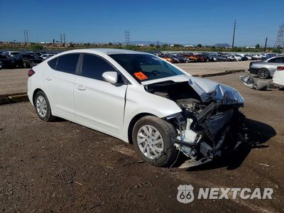 Czwarte zdjęcie samochodu z boku: 2020 HYUNDAI ELANTRA SE VIN:5NPD74LF8LH498895 - miniatura