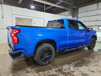 Trzecie zdjęcie samochodu z tyłu: 2025 CHEVROLET SILVERADO K1500 RST VIN:1GCRKEED7SZ313622 - miniatura