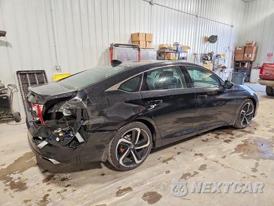 Trzecie zdjęcie samochodu z tyłu: 2022 HONDA ACCORD SPORT SE VIN:1HGCV1F40NA115716 - miniatura