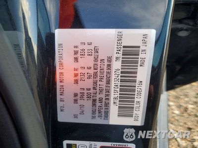 Zdjęcie 12 z 12 samochodu: 2010 MAZDA 3 I VIN:JM1BL1SF0A1324276 - miniatura