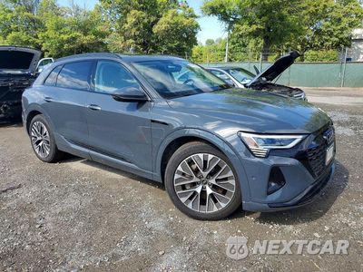 Czwarte zdjęcie samochodu z boku: 2024 AUDI Q8 E-TRON PRESTIGE VIN:WA16ABGE5RB007672 - miniatura