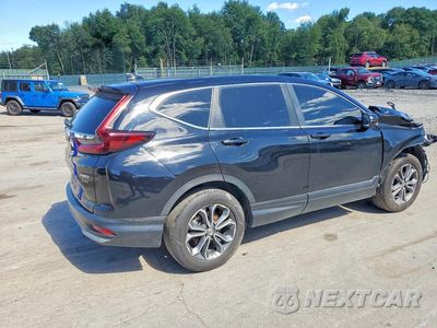 Trzecie zdjęcie samochodu z tyłu: 2021 HONDA CR-V EX VIN:7FARW2H55ME029782 - miniatura