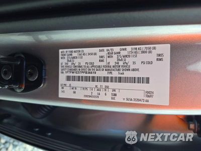 Zdjęcie 13 z 13 samochodu: 2023 FORD F150 SUPERCREW VIN:1FTFW1E57PFB36619 - miniatura