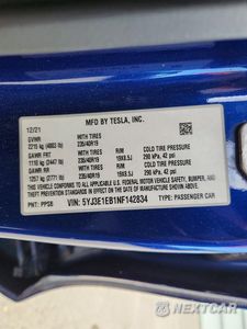 Zdjęcie 12 z 12 samochodu: 2022 TESLA MODEL 3 VIN:5YJ3E1EB1NF142834 - miniatura