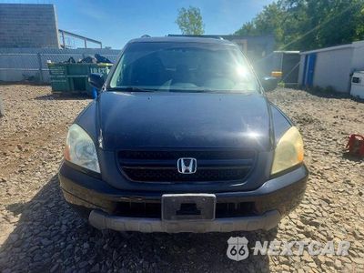 Piąte zdjęcie samochodu w środku: 2003 HONDA PILOT EXL VIN:2HKYF185X3H616299 - miniatura