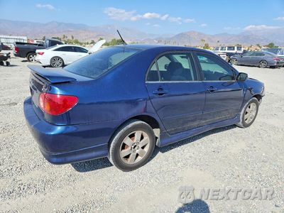 Trzecie zdjęcie samochodu z tyłu: 2003 TOYOTA COROLLA S VIN:1NXBR32EX3Z052348 - miniatura