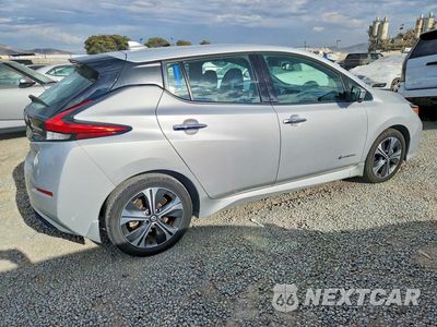 Trzecie zdjęcie samochodu z tyłu: 2018 NISSAN LEAF SL VIN:1N4AZ1CP9JC305625 - miniatura