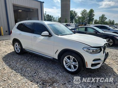 Czwarte zdjęcie samochodu z boku: 2020 BMW X3 XDRIVE30I VIN:5UXTY5C01LLE58231 - miniatura